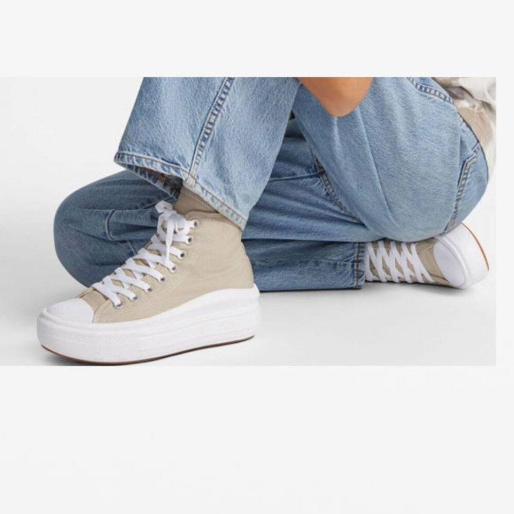 Converse Chuck Taylor All Star Move High-Top Platform Sneakers - Picture 3 of 3